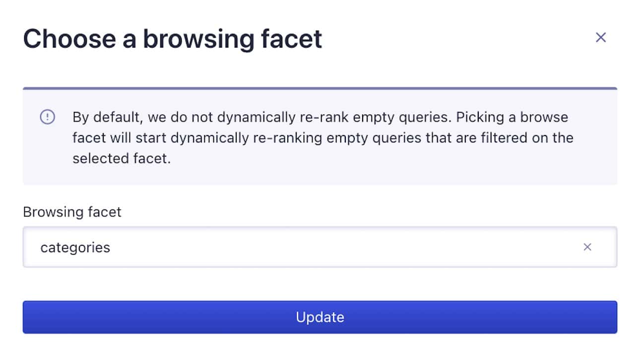 Screenshot of Dynamic-Re-Ranking browse facet
