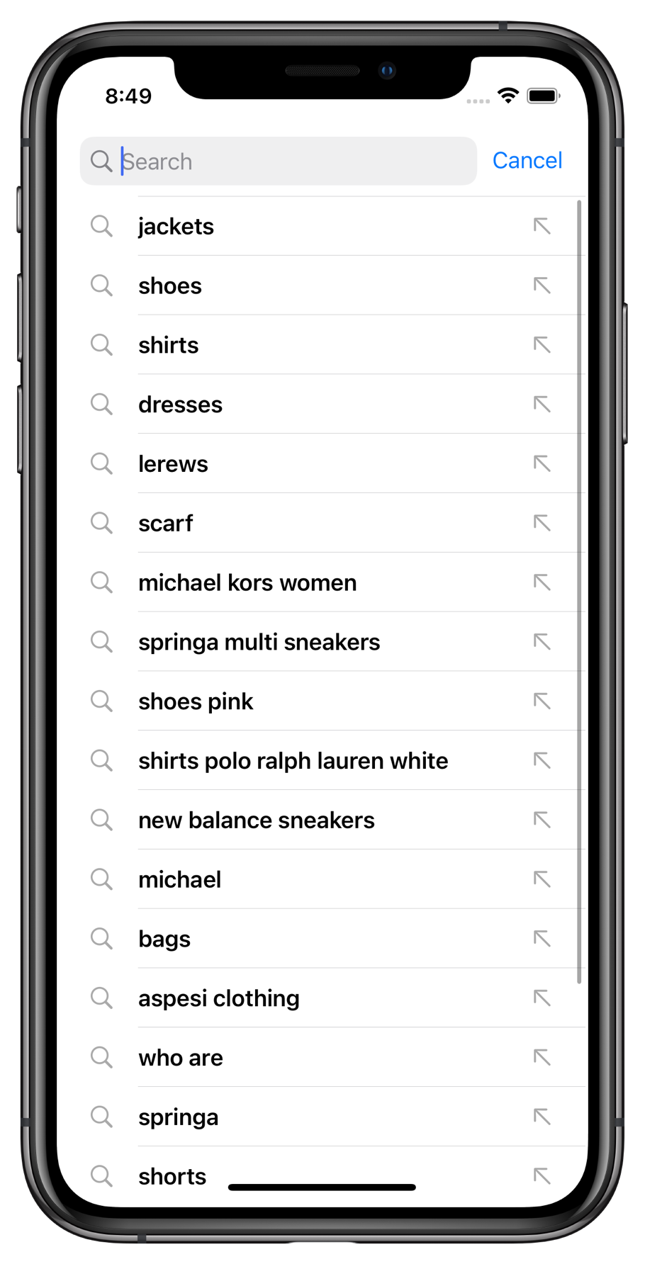 Suggestions